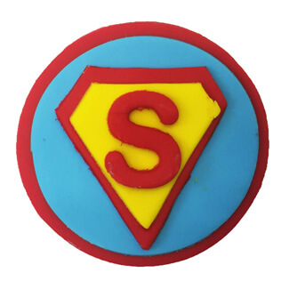 topper_superhero2 Superman Cupcake Decoration