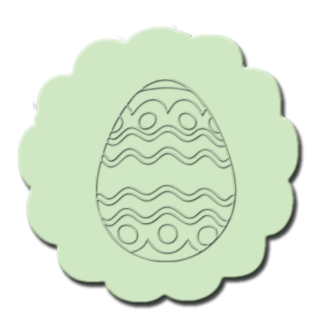 Easter Cupcake Decoration Mint Green