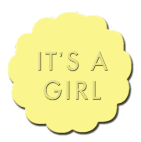 Gender Reveal Cupcake Decoration Light Yellow