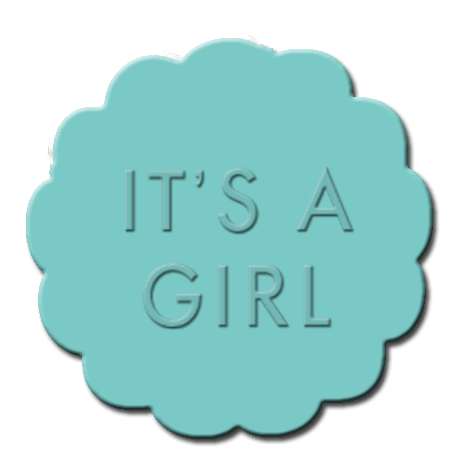 Gender Reveal Cupcake Decoration Teal